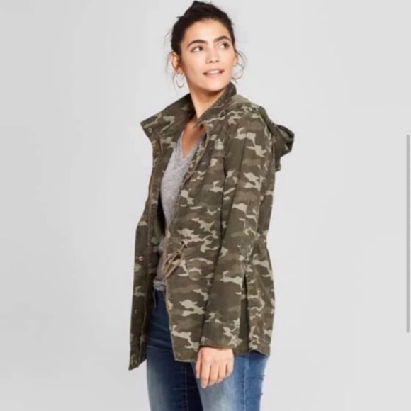 Universal Thread Camo Utility Jacket XSmall NWT - Picture 3 of 5